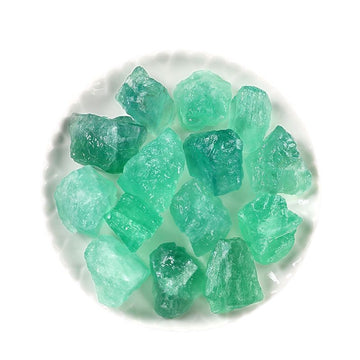 Natural Green Fluorite Crystal – Raw Healing Stone (1–5cm)