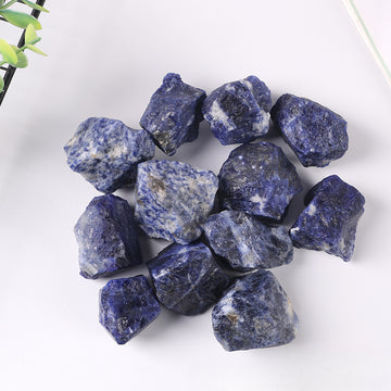 Natural Blue Lace Agate Raw Stone