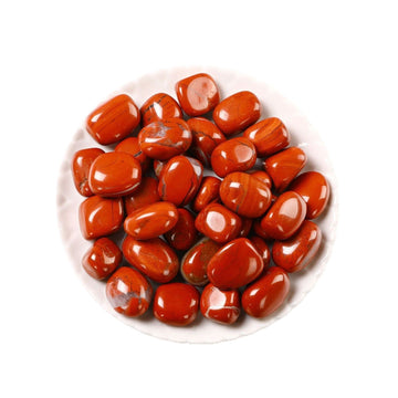 Red Agate Tumble Stone – 1–5cm for Energy Healing and Grounding