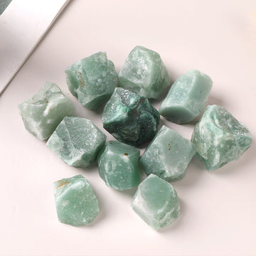 Natural Green Aventurine Raw Stones