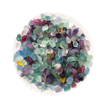 Rainbow Fluorite Demagnetizing Stone – 3–12mm for Energy Clearing