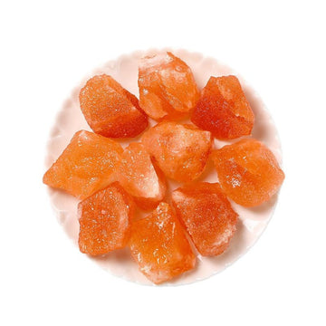 Natural Orange Salt Crystal Raw Stone – 1–5cm Healing and Calming Crystal