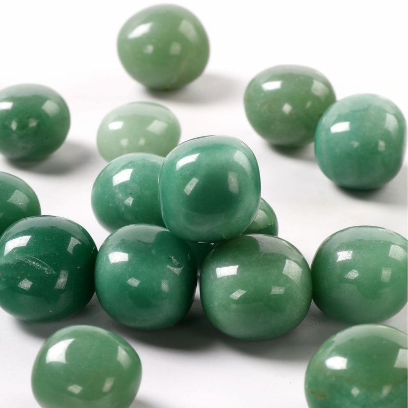Polished Green Aventurine Stones – 1–3cm Natural Tumbled Crystals