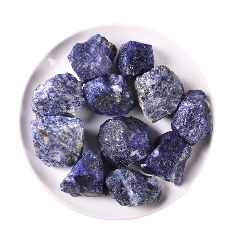 Natural Blue Lace Agate Raw Stone