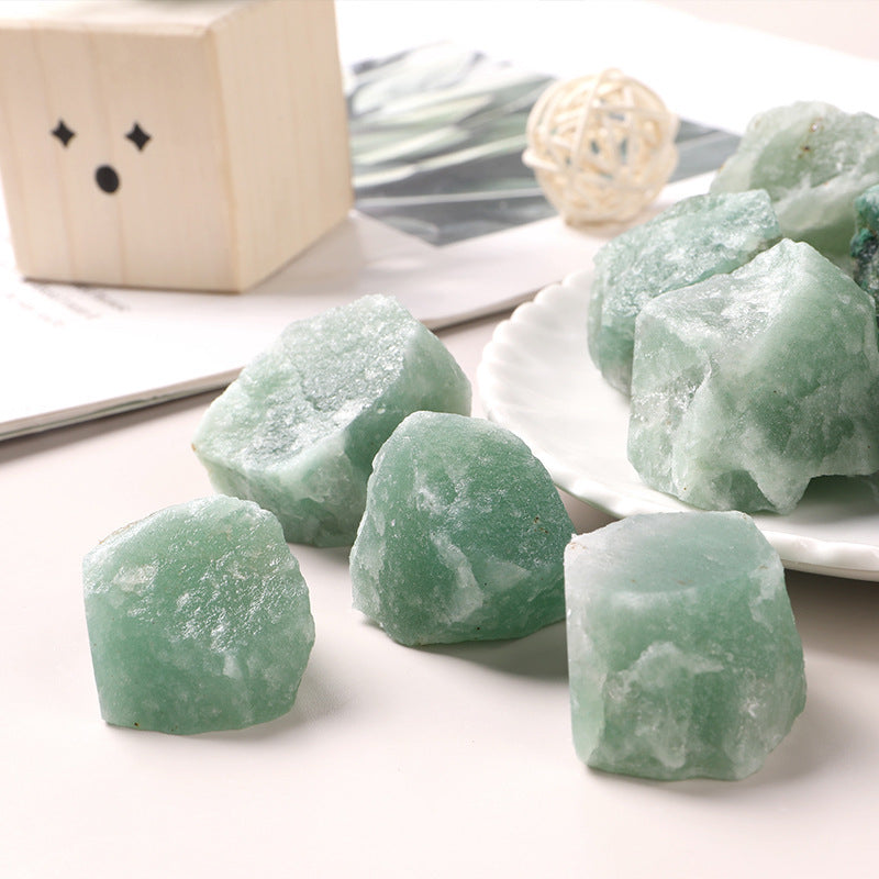 Natural Green Aventurine Raw Stones