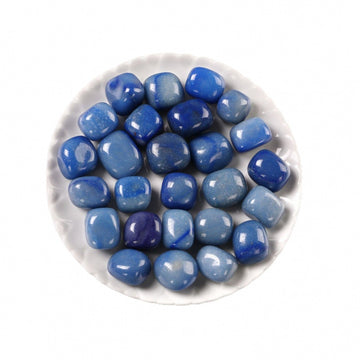 Blue Aventurine Tumbled Stones – 1–3cm Natural Polished Crystals