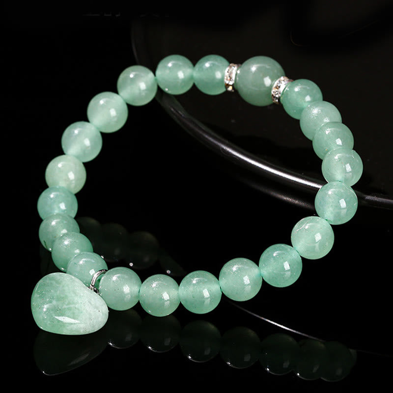 Unisex Healing Crystal Bracelet – Jade, Aventurine, Tiger Eye