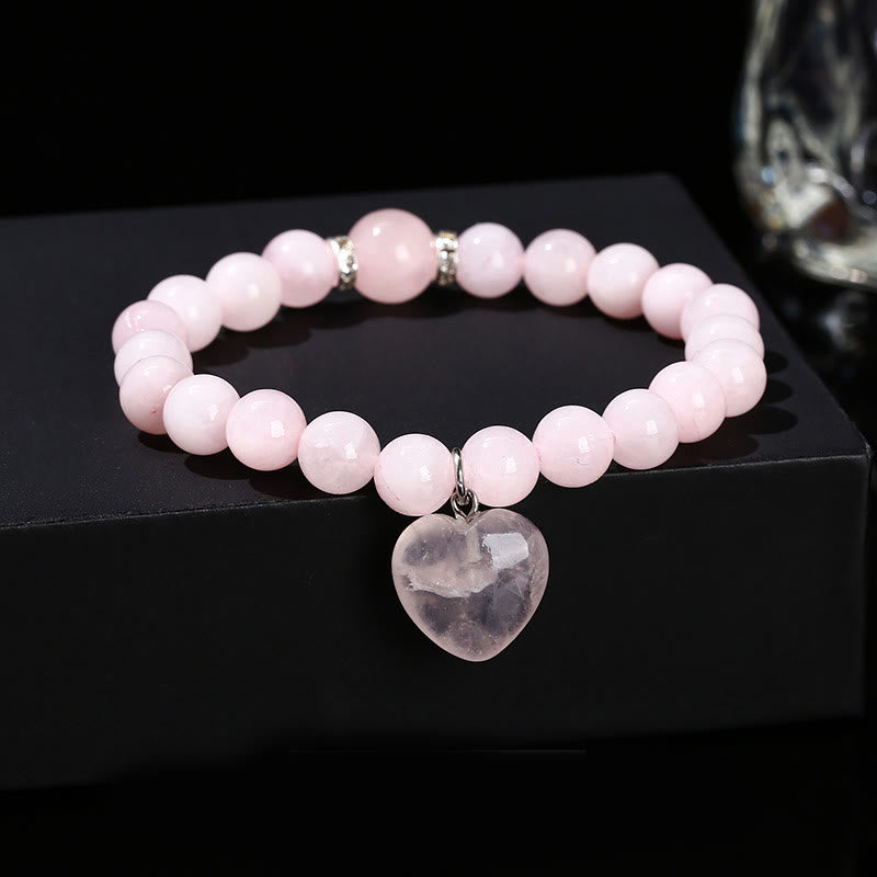 Unisex Healing Crystal Bracelet – Jade, Aventurine, Tiger Eye