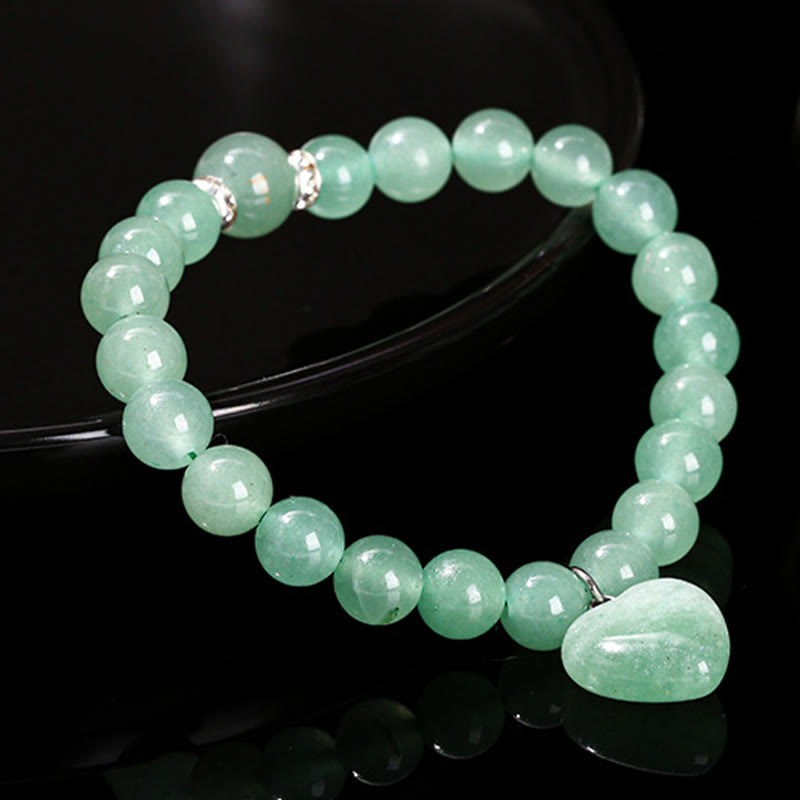 Unisex Healing Crystal Bracelet – Jade, Aventurine, Tiger Eye
