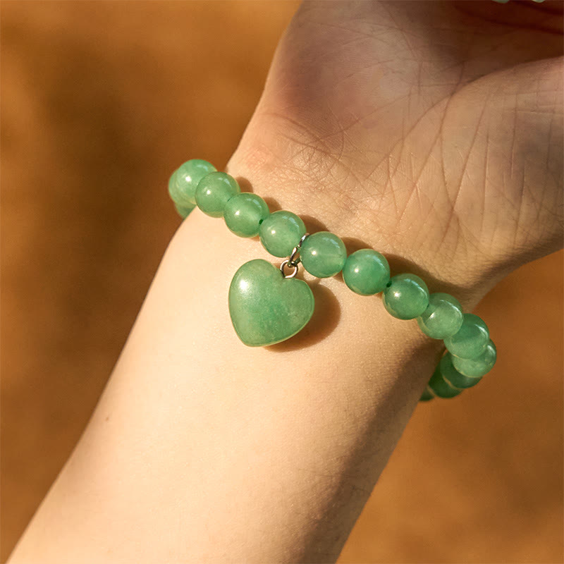 Unisex Healing Crystal Bracelet – Jade, Aventurine, Tiger Eye