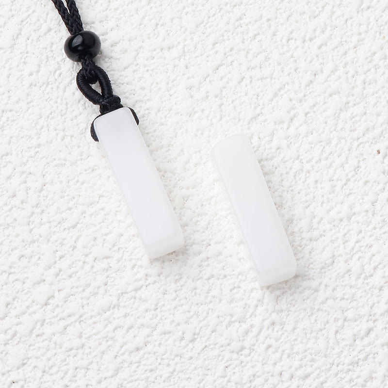 Crystal Pendant Necklace – 25mm Gemstone Mix, 55cm Unisex