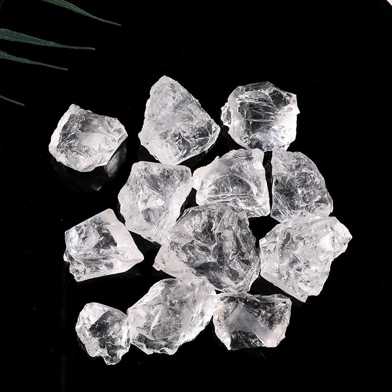 Natural Transparent White Quartz Raw Stone – 1–5cm Master Healing Crystal