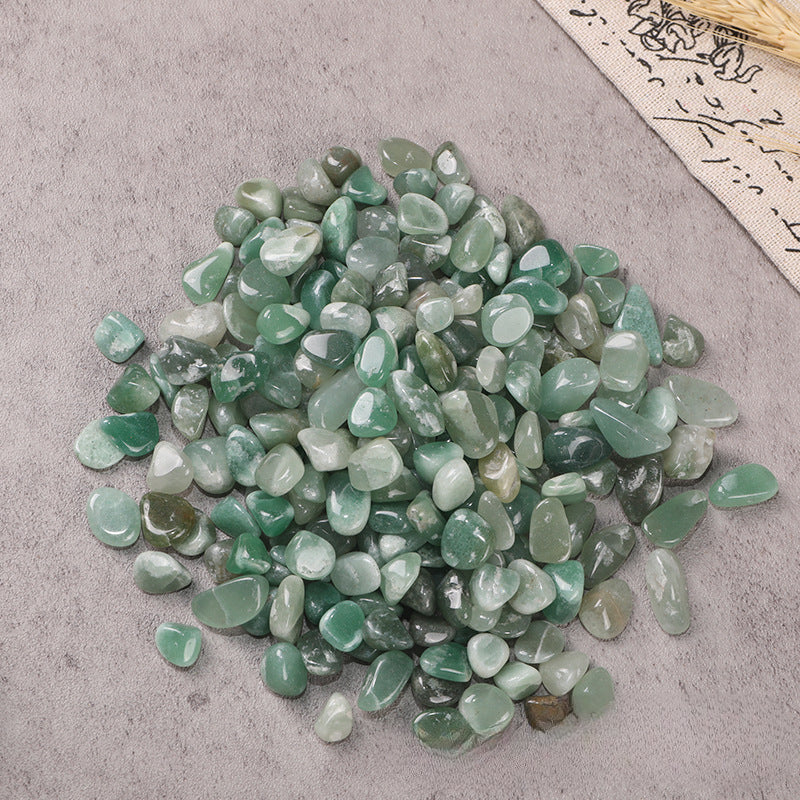 Natural Green Aventurine Crystal Chips – 5–12mm Luck & Healing Stones