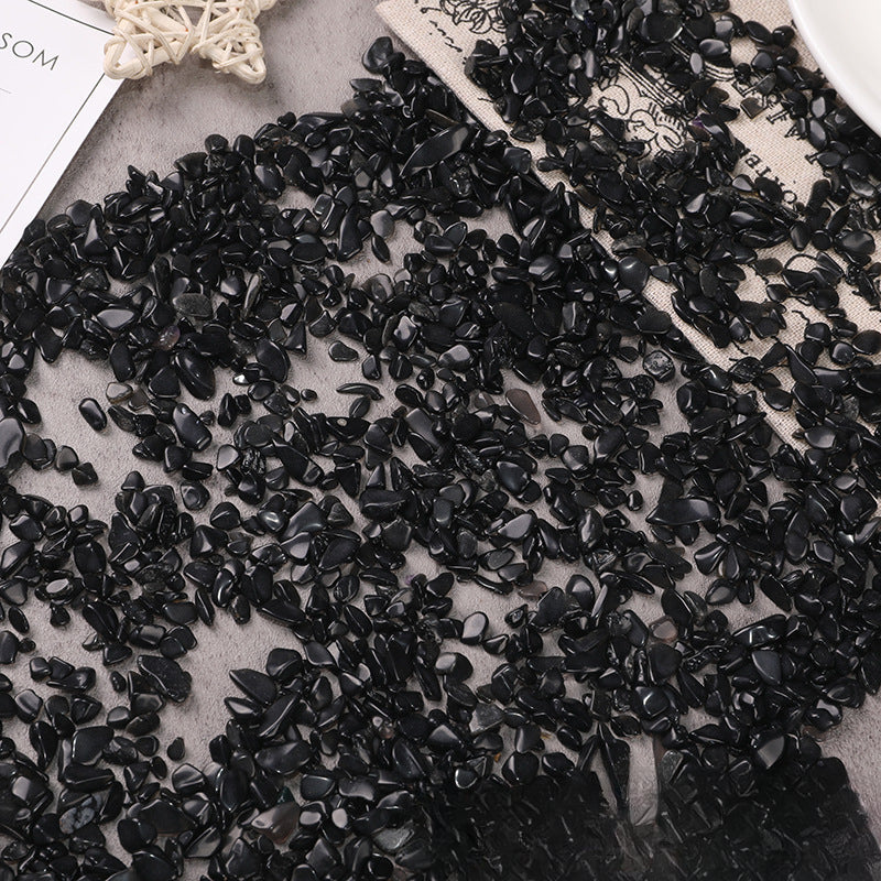 Natural Obsidian Cleansing Stones – 3–12mm Protection and Purification