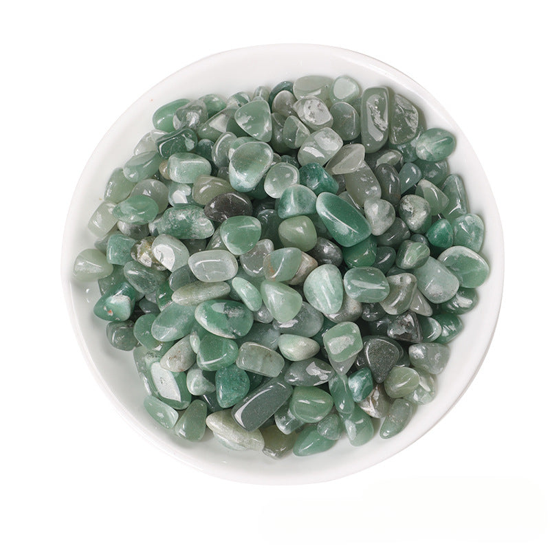 Natural Green Aventurine Crystal Chips – 5–12mm Luck & Healing Stones