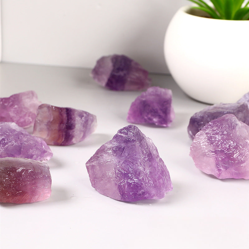 Natural Purple Fluorite Raw Stone – 1–5cm for Spiritual Clarity