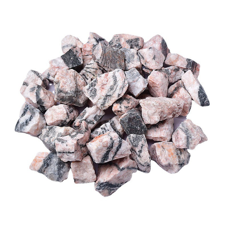 Pink Zebra Raw Stone – 2–5cm for Grounding and Emotional Healing