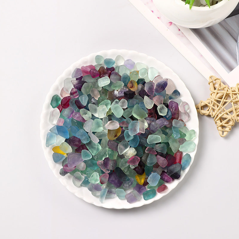 Rainbow Fluorite Demagnetizing Stone – 3–12mm for Energy Clearing