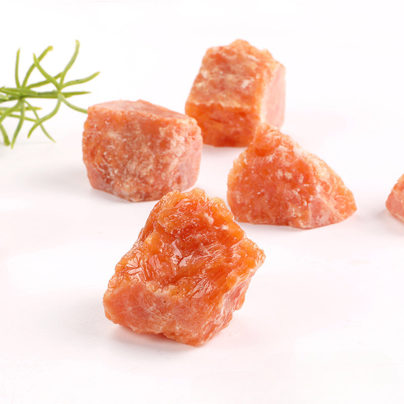 Natural Sunstone Raw Stone – 1–5cm Joy and Abundance Crystal