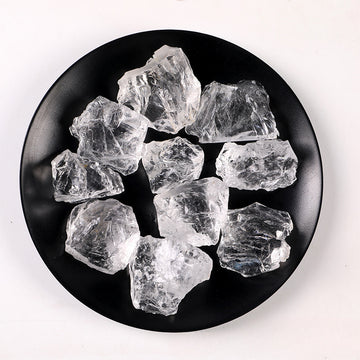 Natural Transparent White Quartz Raw Stone – 1–5cm Master Healing Crystal