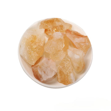 Natural Raw Citrine Crystal Stone | Golden Quartz for Healing & Energy