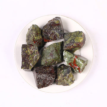 Natural Dragon Blood Stone Raw Stone – 2–5cm Vitality and Courage Crystal