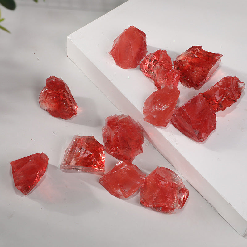 Red Quartz Raw Stone – 1–5cm for Energy Activation and Vitality