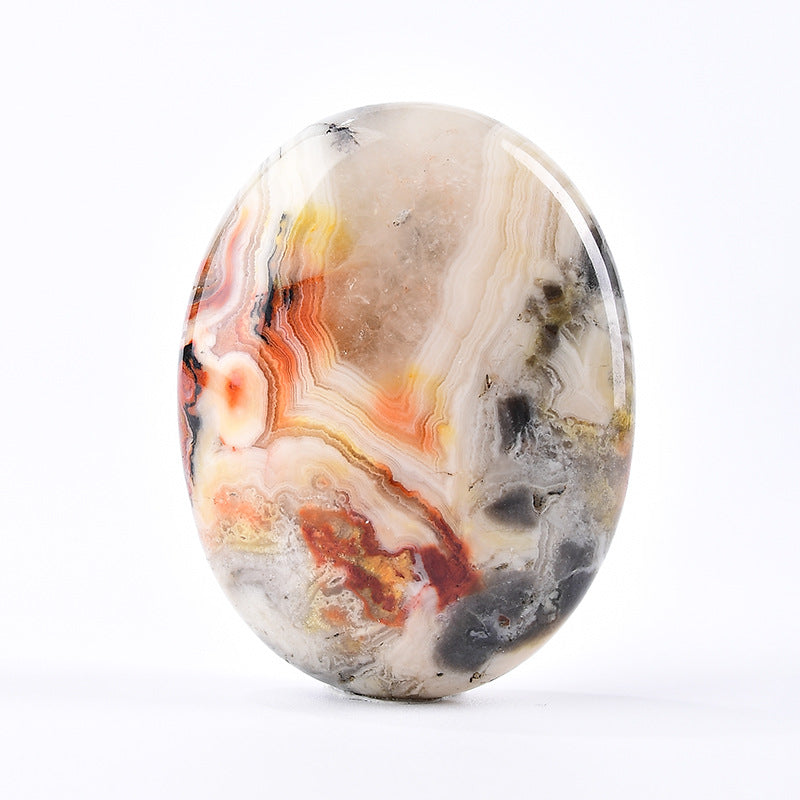 Natural Crystal Palm Stone – Spa Massage & Energy Healing Tool