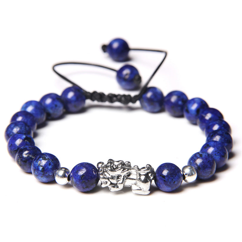 Pi Xiu Wealth Bracelet – Adjustable Braided Stone Gift for Him