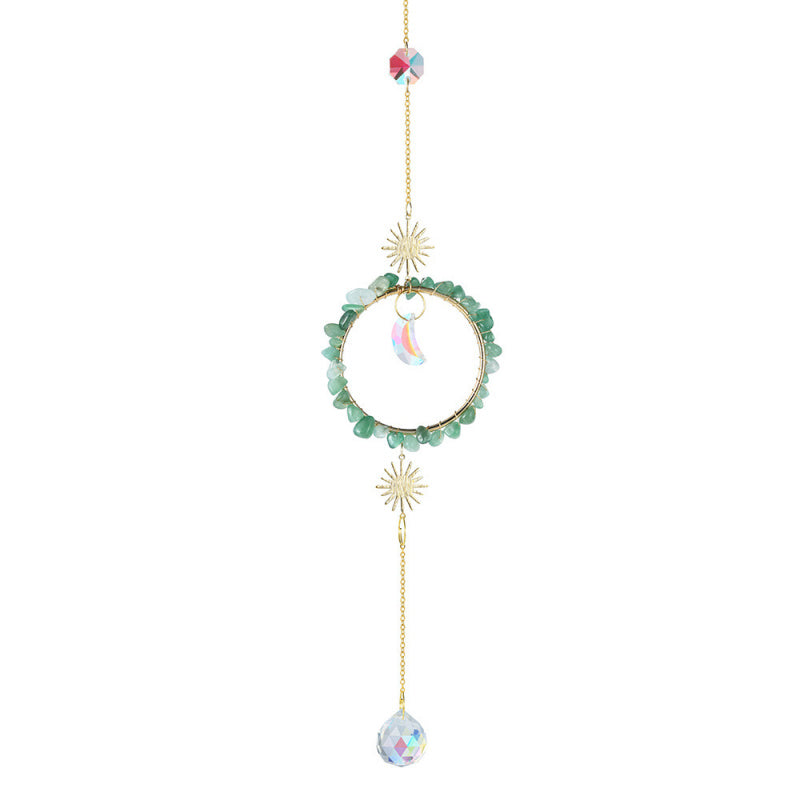 Rainbow Garden Crystal Sun Catcher – 40cm Hanging Decor