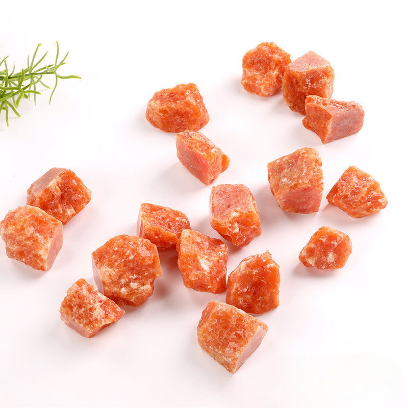 Natural Sunstone Raw Stone – 1–5cm Joy and Abundance Crystal