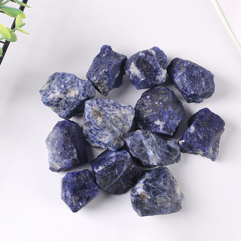 Natural Blue Lace Agate Raw Stone