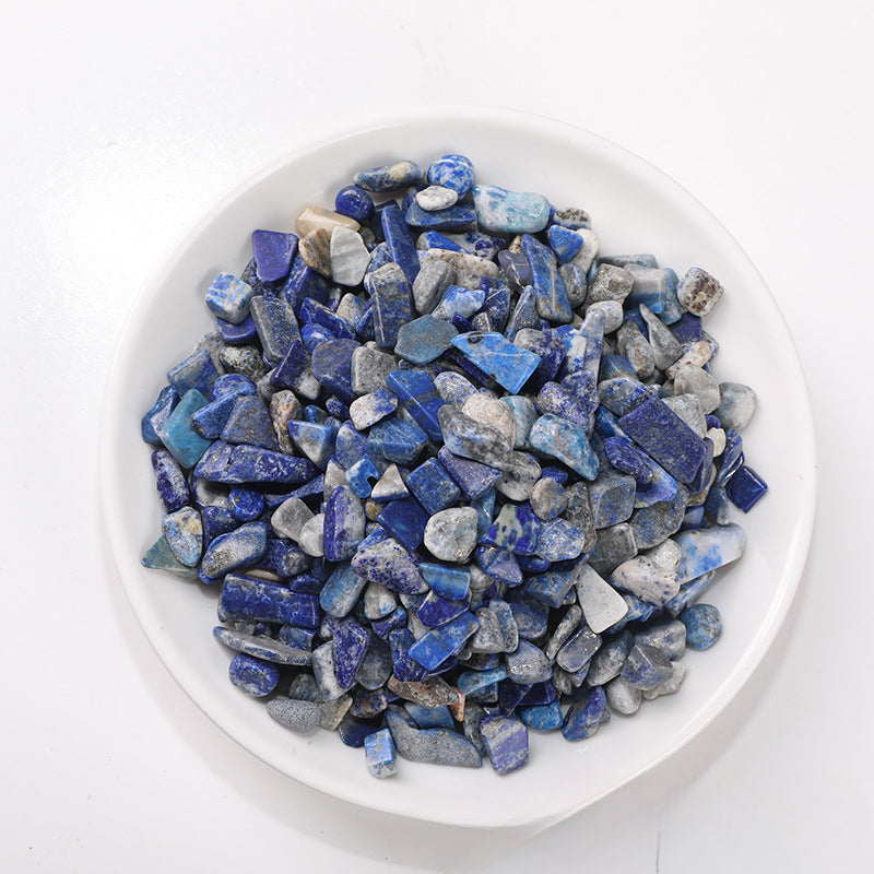 Natural lapis lazuli crystal chips-3-12mm cleansing & Healing