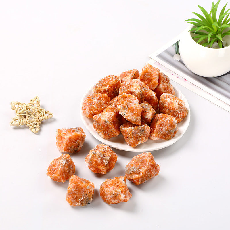 Natural Sunstone Raw Stone – 1–5cm for Energy and Creativity