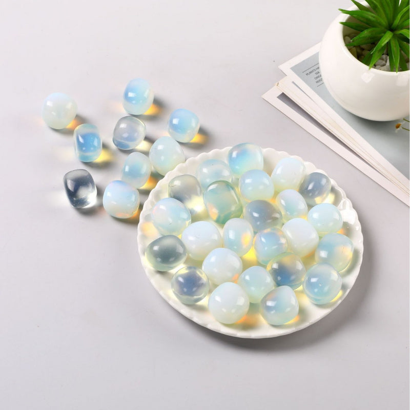 Tumbled Opal Stone – 1–3cm Natural Polished Healing Crystal