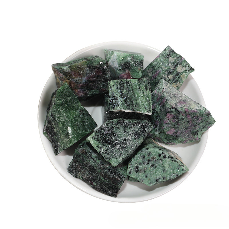 Raw Green Quartz Crystal Chips