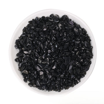 Natural Obsidian Cleansing Stones – 3–12mm Protection and Purification