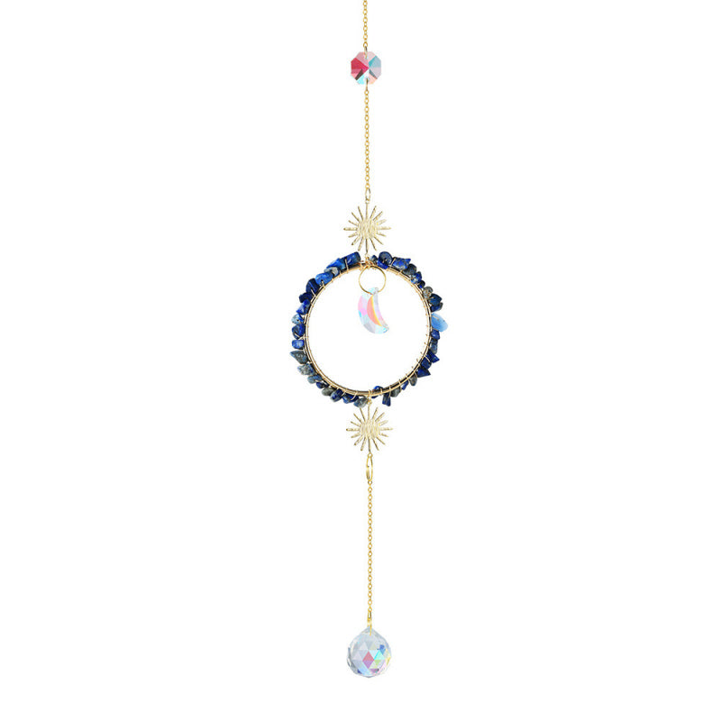 Rainbow Garden Crystal Sun Catcher – 40cm Hanging Decor