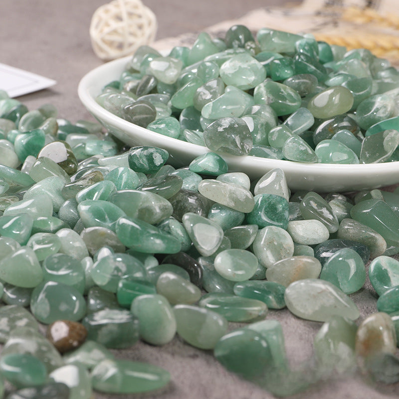 Natural Green Aventurine Crystal Chips – 5–12mm Luck & Healing Stones