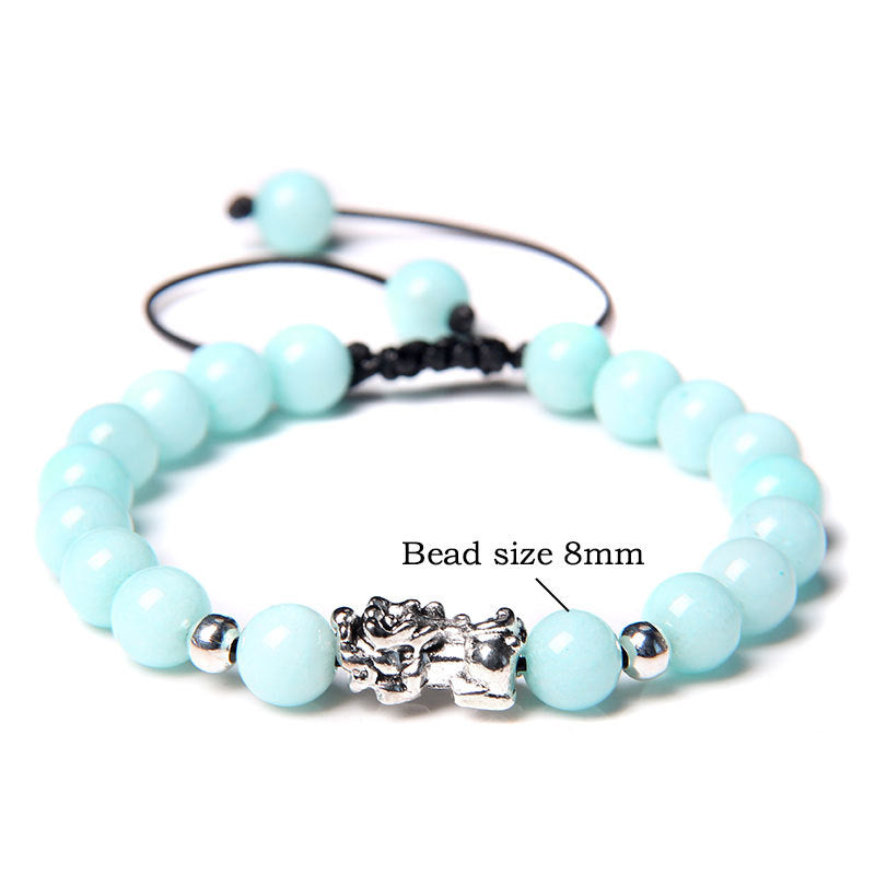 Pi Xiu Wealth Bracelet – Adjustable Braided Stone Gift for Him