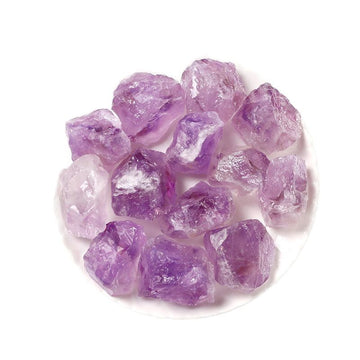 Natural Light Purple Raw Stone – 1–5cm for Calm and Spiritual Growth