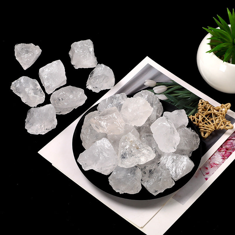 Raw Clear Quartz Crystals – 1–5cm Natural Cleansing & Diffuser Stones