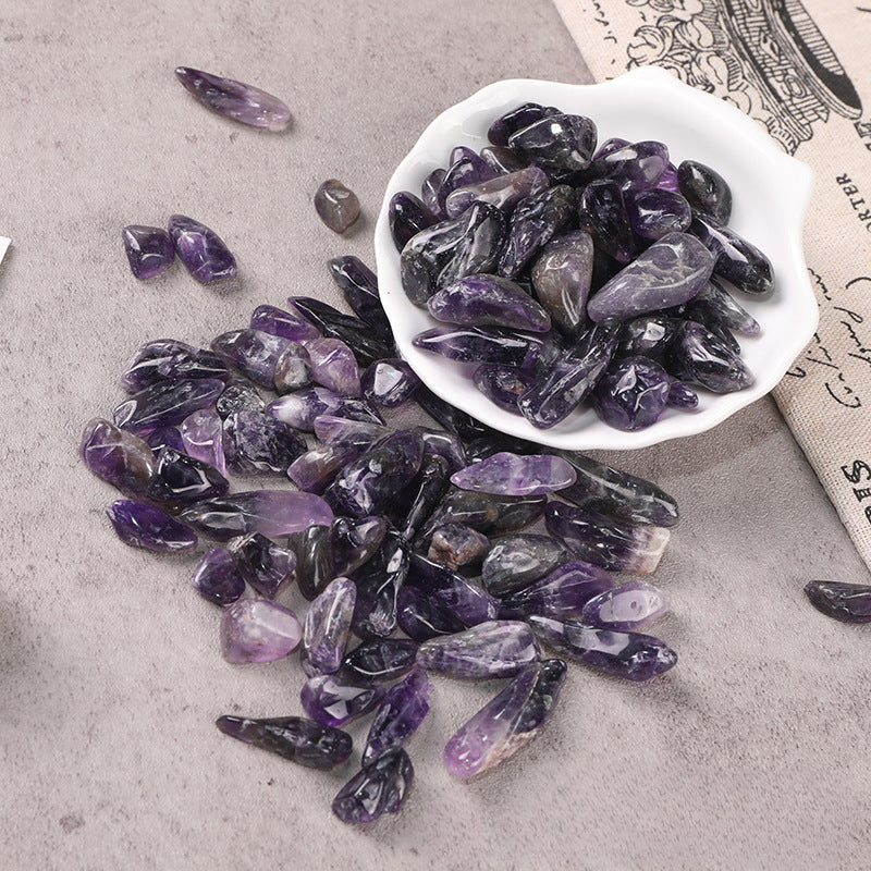 Amethyst Discharging Stones – Natural Crystal Chips for Cleansing