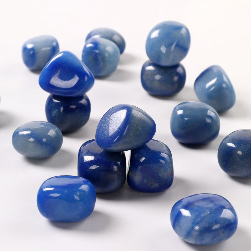 Blue Aventurine Tumbled Stones – 1–3cm Natural Polished Crystals