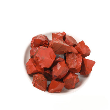 Natural Red Jasper Raw Stone – 2–4cm Grounding and Strength Crystal