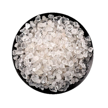 Natural Clear Quartz Chips – 3–12mm Crystal Cleansing Stones