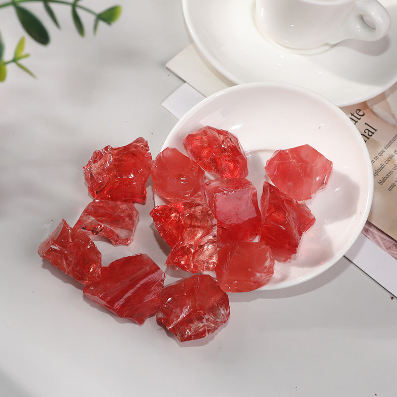 Red Quartz Raw Stone – 1–5cm for Energy Activation and Vitality