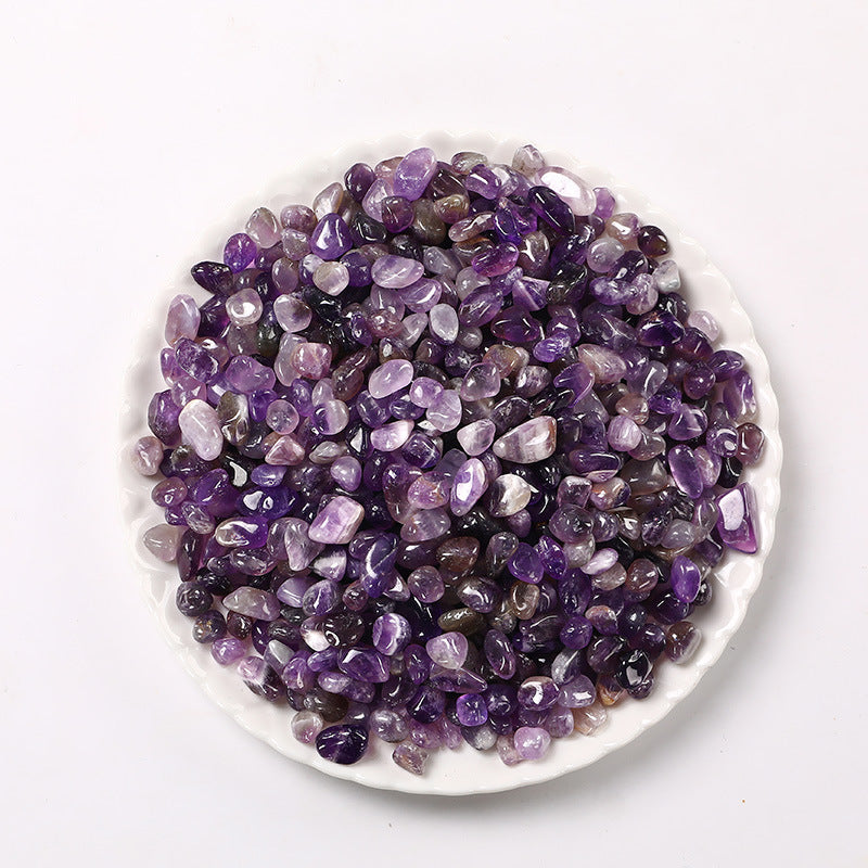 Natural Amethyst Crystal Chips – 3–12mm Cleansing Stones