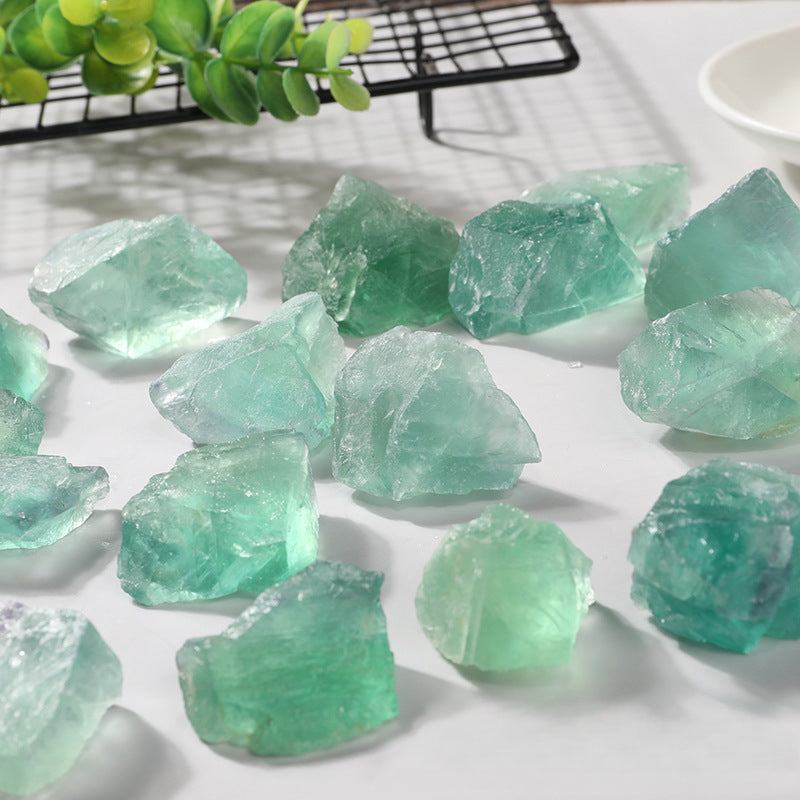 Green Fluorite Raw Stone – 1–5cm for Energy Healing and Balance