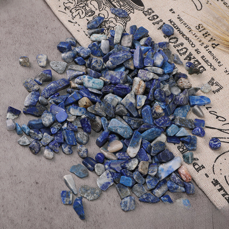 Natural lapis lazuli crystal chips-3-12mm cleansing & Healing
